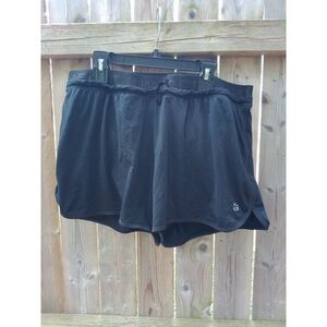 Jillian Michaels black shorts impact women's XL